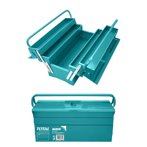 Total Tool box Size:495*200*295mm 3 Layers - Wima Power Tools