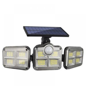Solar Light Outdoor 120 LED Motion Sensor Lights with Remote
