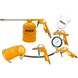 Ingco 5 Pcs air tools set