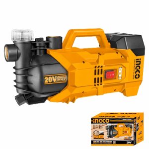 Ingco Lithium-ion water pump 180W(0.2HP) Max.head:22m