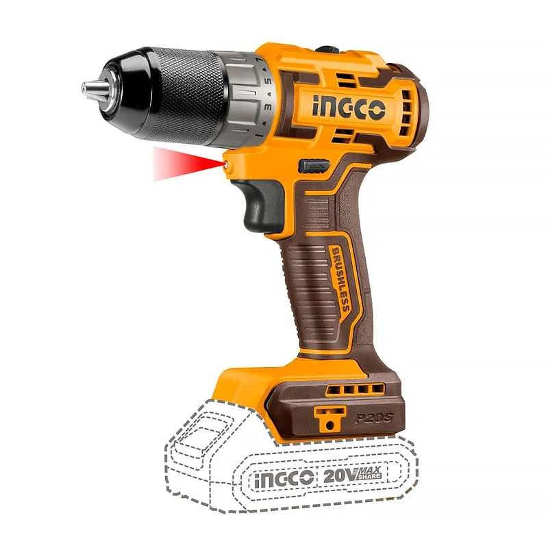 INGCO-CDLI20508-Lithium-Ion-brushless-cordless-drill-20V