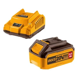 Ingco P20S Lithium-Ion battery and charger kit 4.0Ah