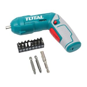 Total Lithium-Ion cordless screwdriver Voltage: 4V