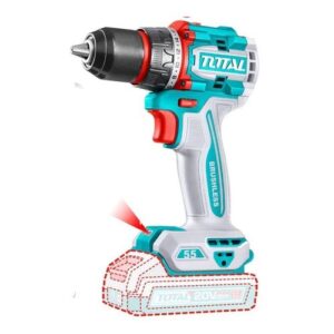 Total Compact Brushless Cordless Impact Drill 55Nm 20v