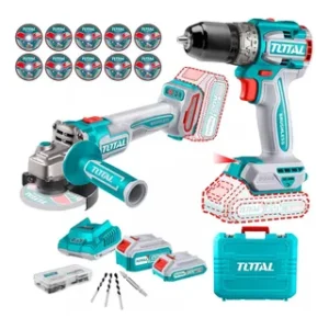 Total Cordless 2 pcs combo kit 66Nm 20v
