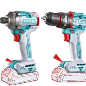 Total Cordless 2 pcs combo kit 20v