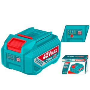 Total Lithium-Ion battery pack Voltage: 42V 20v