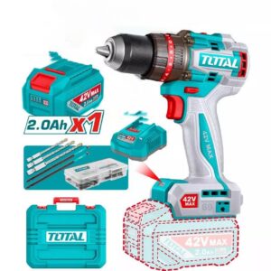 Total Compact Brushless Cordless Impact Drill 69Nm 42v