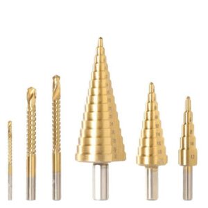 Total Step drill bit set 6pcs