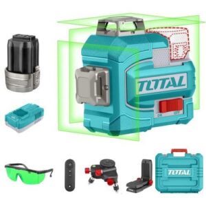 Total Cordless 3D laser level range: 0~35 m