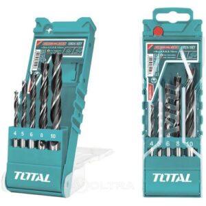 Total 5PCS Wood drill bits set