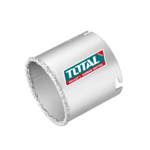 Total Carbide gritted hole saw 73mm