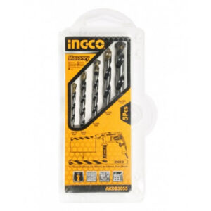 Ingco 5 Pcs masonry drill bits set