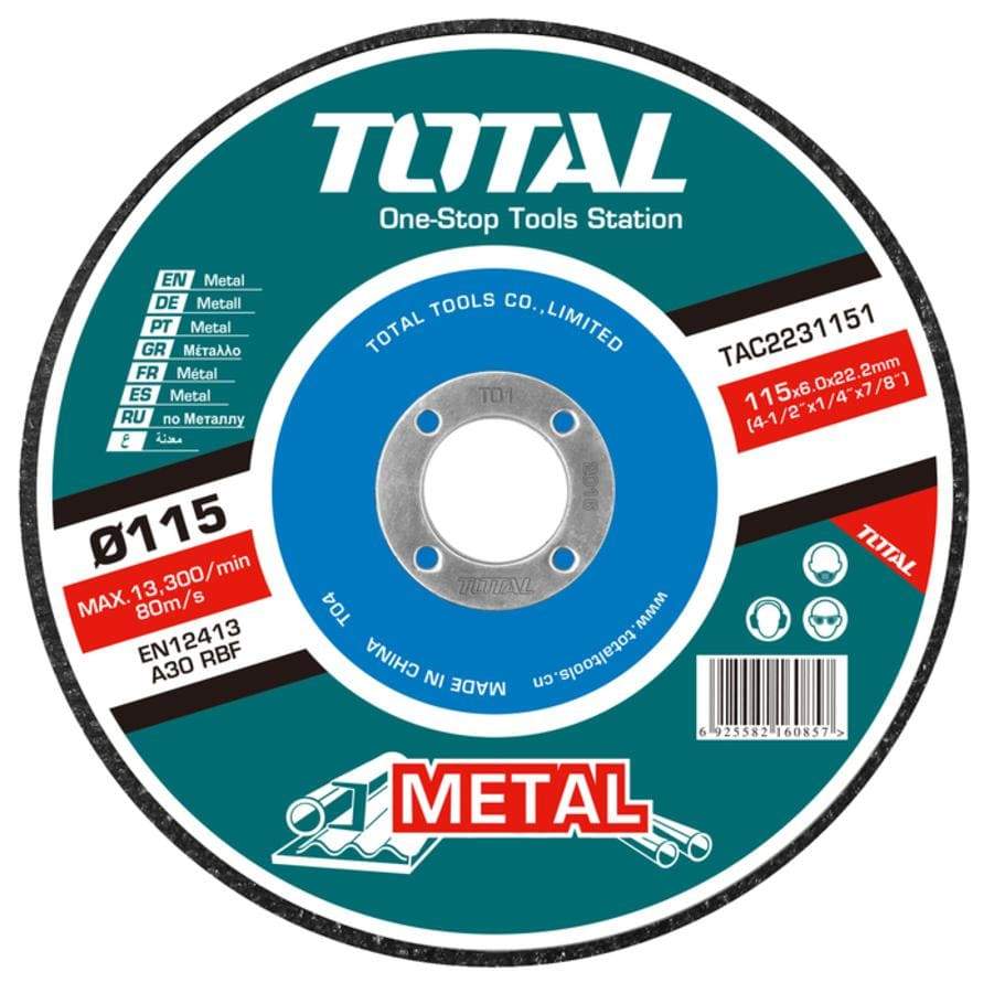 total-total-abrasive-metal-grinding-disc-115-x-6mm-x-22-2mm-tac2231151-grinding-cutting-wheels-28056902107270