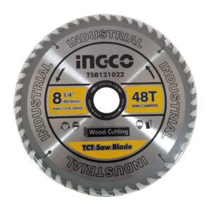 Ingco TCT saw blade 210mm(8-1/4") 48T