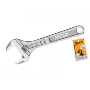 Ingco Adjustable wrench Length:200mm(8")