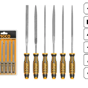 Ingco 6 Pcs file set