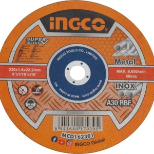 Ingco Abrasive metal cutting disc 230mm(9")X1.6mm