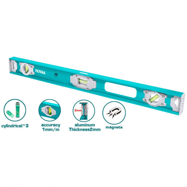 Total Spirit level Length：80cm - Wima Power Tools