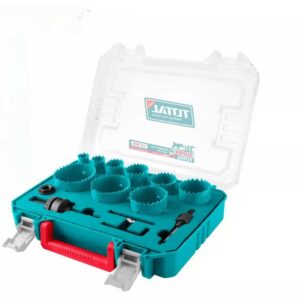 Total Bi-metal hole saw set 13pcs