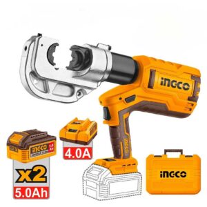 Ingco Cordless hydraulic crimping tool 120Kn 20v
