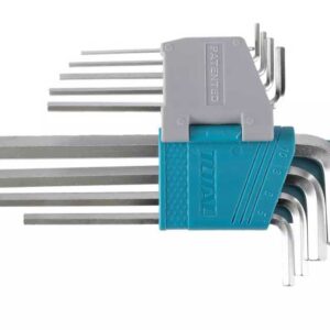 Total 9pcs hex key set