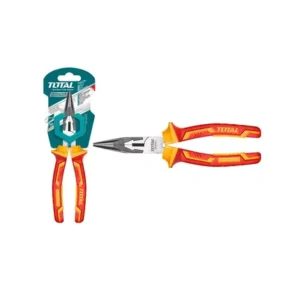 Total Insulated long nose pliers Size:8"/200mm