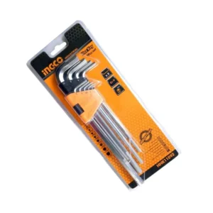 Ingco 9pcs hex key set