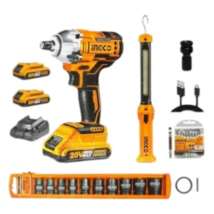 Ingco Cordless 2 pcs combo kit 20v