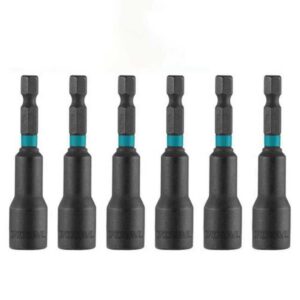 Total 6 Pcs impact magnetic nut set