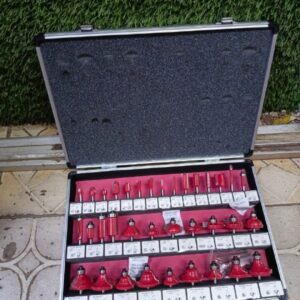 35pcs router bits set 8mm