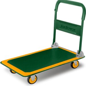 Jadever Foldable platform hand truck Capacity :150kgs
