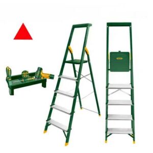 Jadever Steel & aluminium household ladder 5 steps