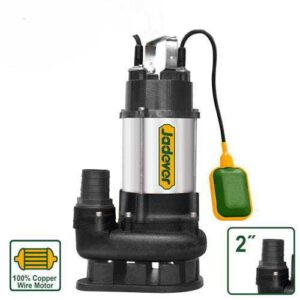 Jadever Sewage submersible pump 750W(1.0HP) Max.head:13m