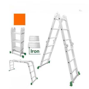 Jadever Multi-purpose aluminum ladder 4*3 Step