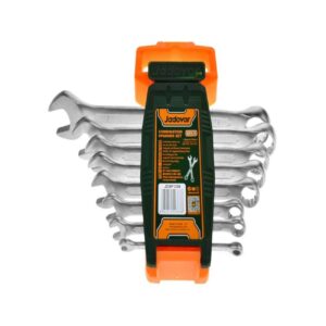 Jadever 8pcs combination spanner set Size:6-19mm