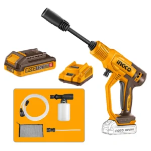 Ingco Cordless pressure washer 20V 24.8Bar