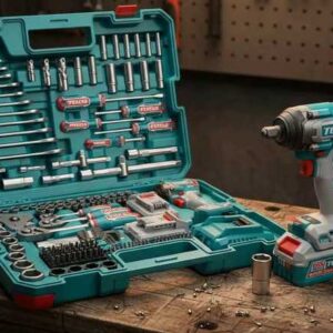 Total THKTHP41728 172 Pcs Cordless impact wrench tools set