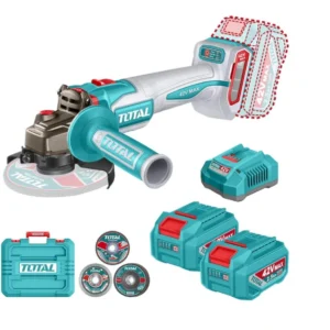 Total TAGLI4128112 Cordless angle grinder 1280W 42V